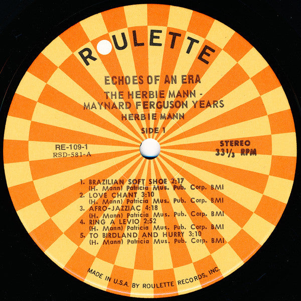 Herbie Mann / Maynard Ferguson - The Herbie Mann-Maynard Ferguson Years - LP