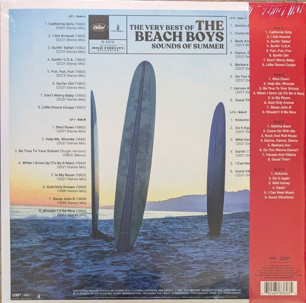 The Beach Boys - Sounds Of Summer (The Very Best Of) - LP