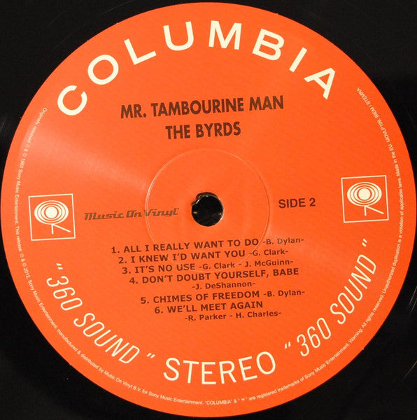 The Byrds - Mr. Tambourine Man - LP