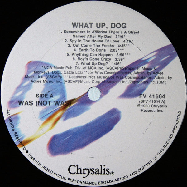 Was (Not Was) - What Up, Dog? - LP