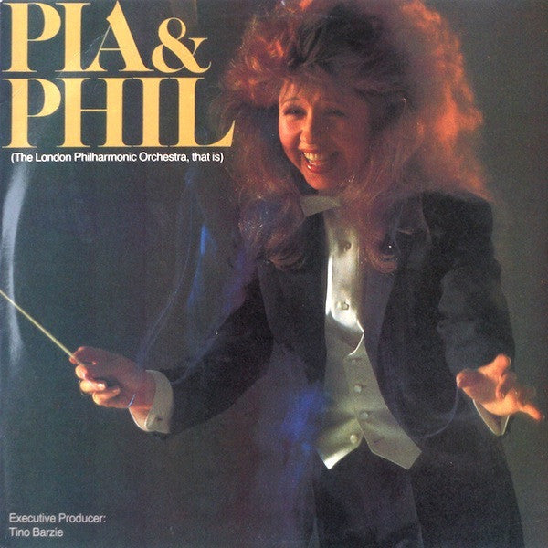 Pia Zadora With The The London Philharmonic Orchestra* - Pia & Phil - LP