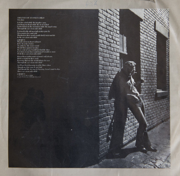 Tom Jans - The Eyes Of An Only Child - LP