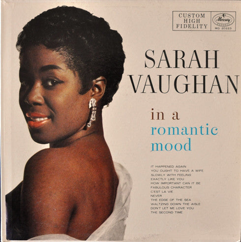 Sarah Vaughan - Sarah Vaughan In A Romantic Mood - LP