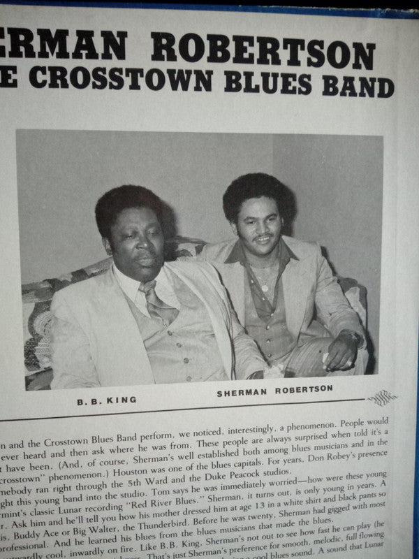 Sherman Robertson And The Crosstown Blues Band* - Married Blues - LP