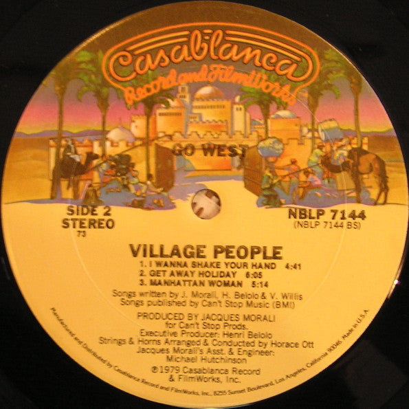 Village People - Go West - LP