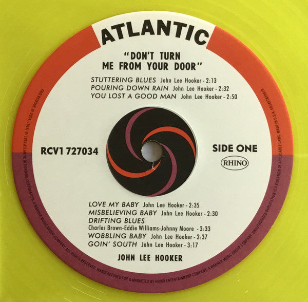 John Lee Hooker - Don't Turn Me From Your Door - LP