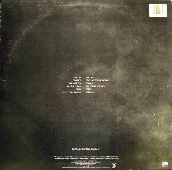 Julian Lennon - Valotte - LP