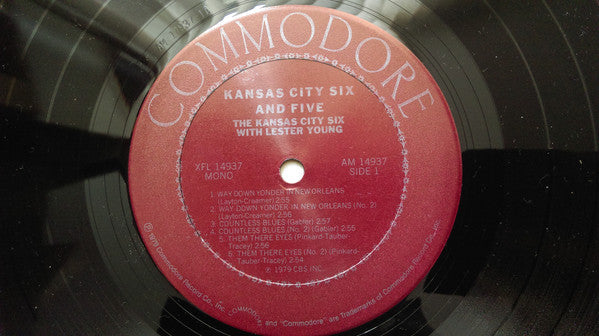Lester Young - Kansas City Six And Five - LP