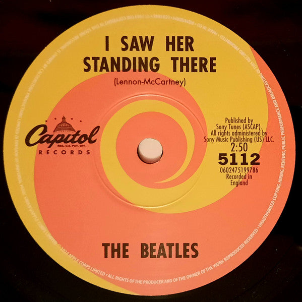 The Beatles - I Want To Hold Your Hand / I Saw Her Standing There - LP