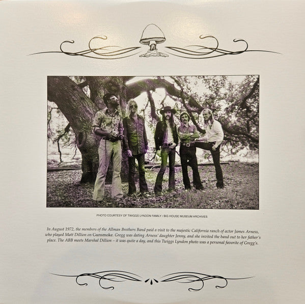 The Allman Brothers Band - Manley Field House, Syracuse University, April 7 1972 - LP