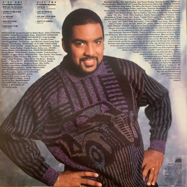 Gerald Albright - Just Between Us - LP