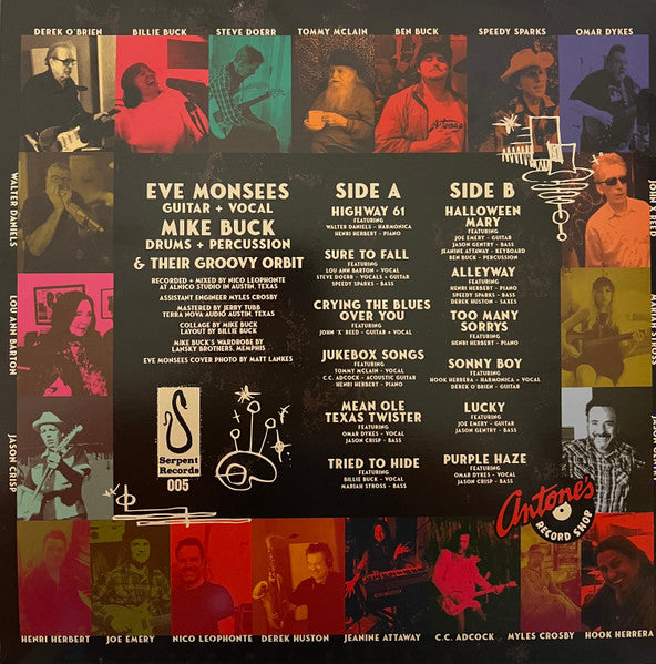 Eve Monsees, Mike Buck - ...& Their Groovy Orbit - LP