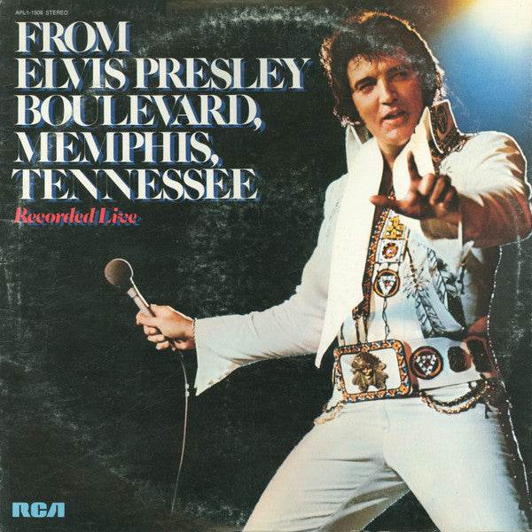 Elvis Presley - From Elvis Presley Boulevard, Memphis, Tennessee - LP