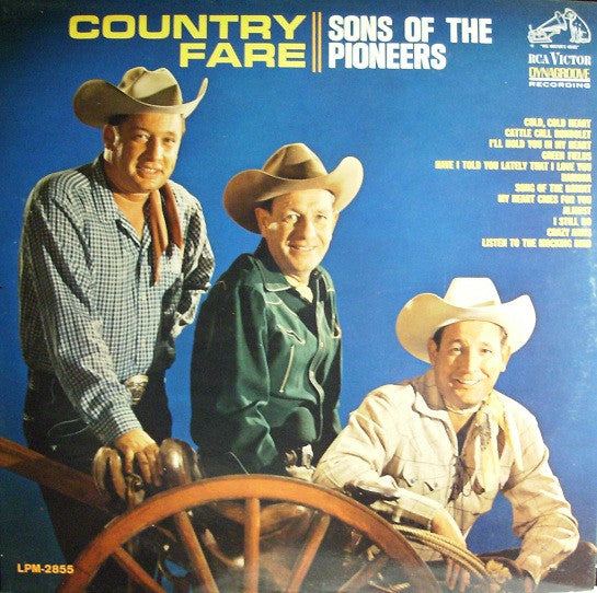 Sons Of The Pioneers* - Country Fare - LP