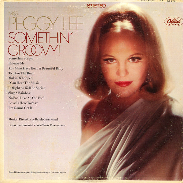 Miss Peggy Lee* - Somethin' Groovy - LP