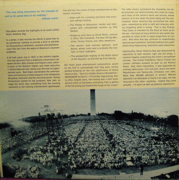 Various - Proudly They Came - LP