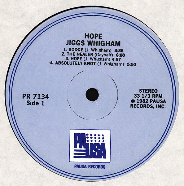 Jiggs Whigham - Hope - LP
