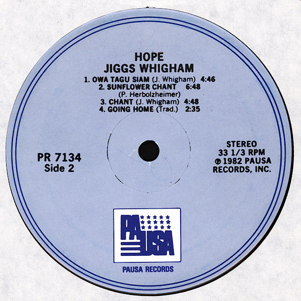 Jiggs Whigham - Hope - LP