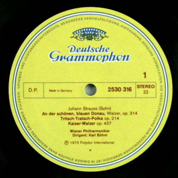 Johann Strauss* & Josef Strauss* - Emperor Waltz - Kaiserwalzer - LP