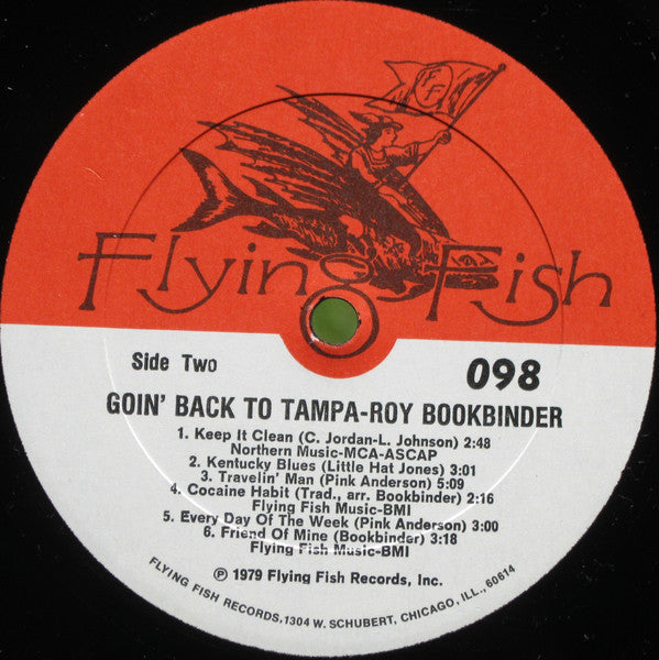 Roy Bookbinder* - Goin' Back To Tampa - LP