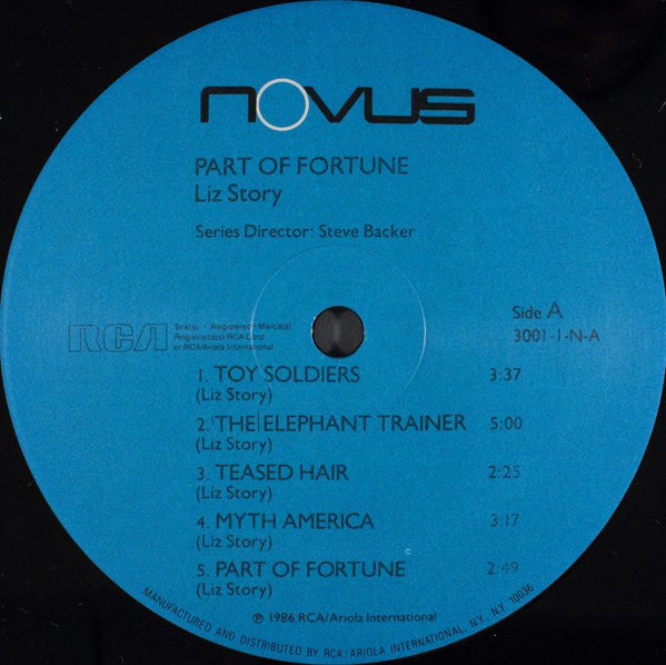 Liz Story - Part Of Fortune - LP
