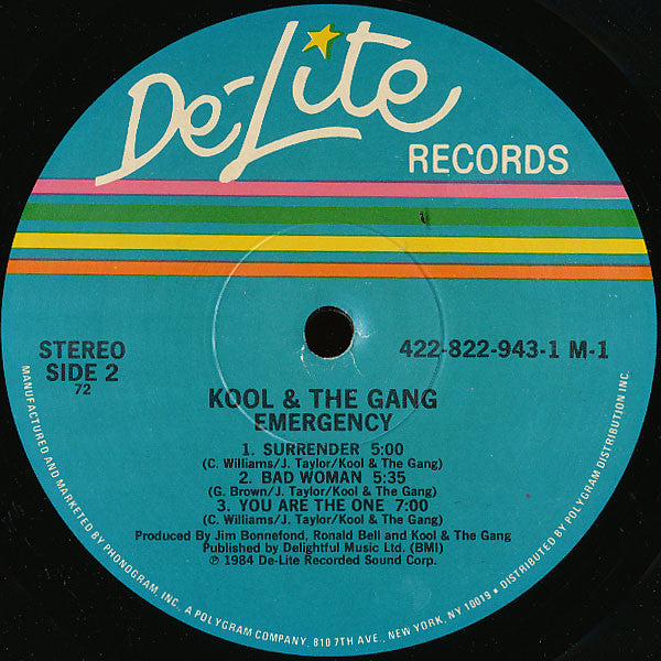 Kool & The Gang - Emergency - LP