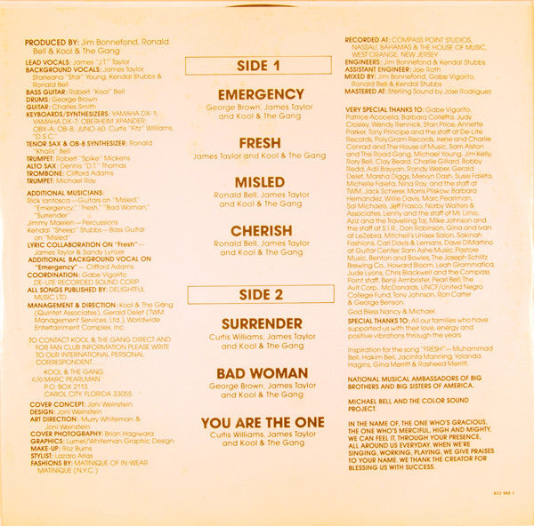 Kool & The Gang - Emergency - LP
