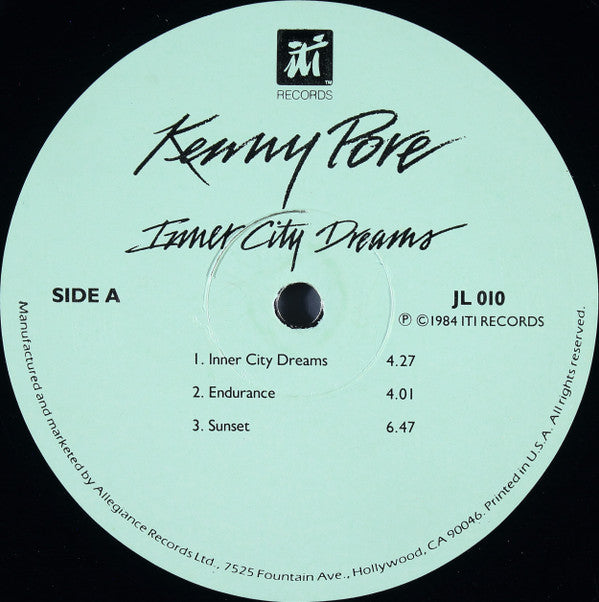 Kenny Pore - Inner City Dreams - LP