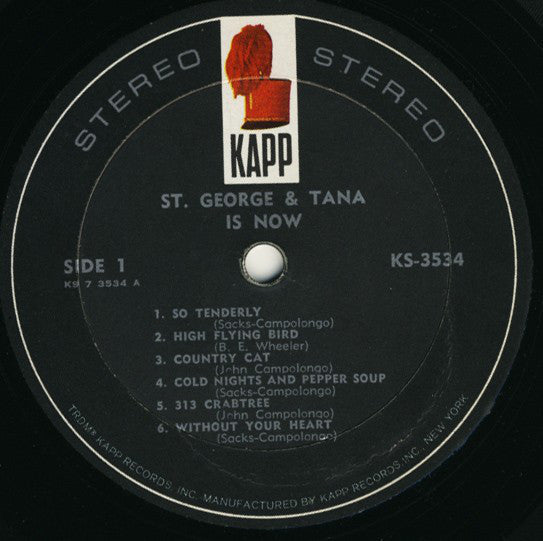 St. George & Tana* - Is Now! - LP