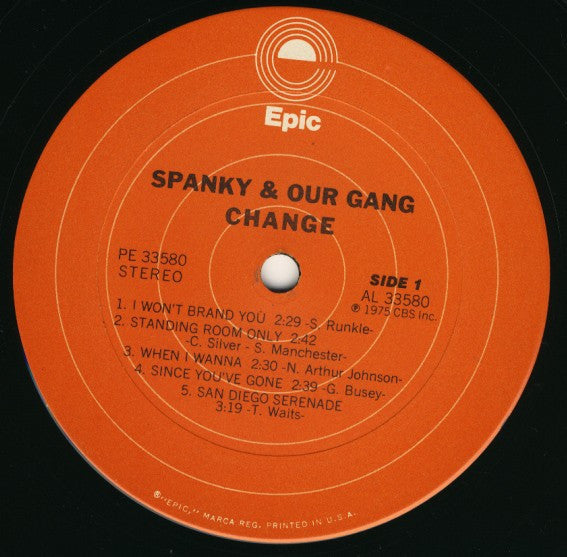 Spanky & Our Gang - Change - LP