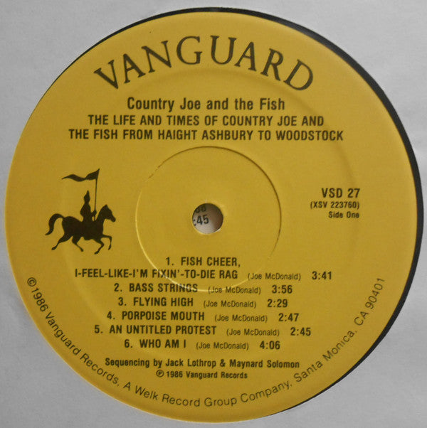 Country Joe & The Fish* - The Life And Times Of Country Joe And The Fish From Haight-Ashbury To Woodstock - LP