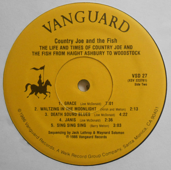 Country Joe & The Fish* - The Life And Times Of Country Joe And The Fish From Haight-Ashbury To Woodstock - LP