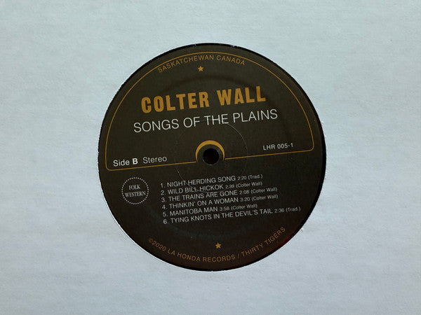 Colter Wall - Songs Of The Plains - LP