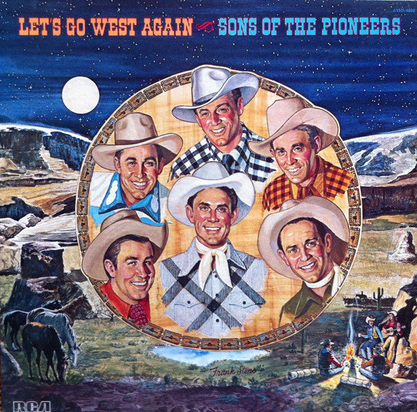 Sons Of The Pioneers* - Let's Go West Again - LP