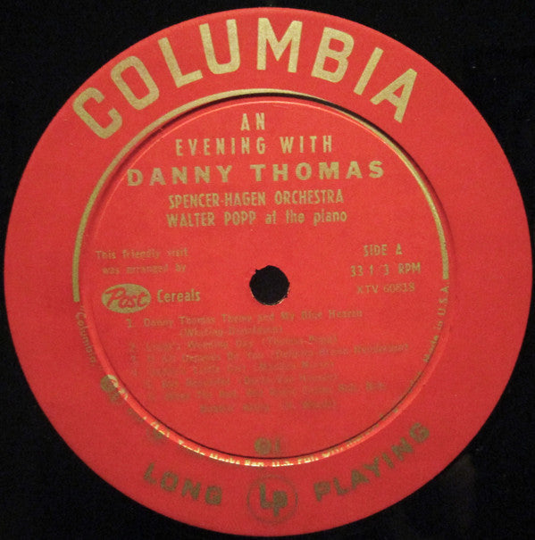 Danny Thomas  - An Evening With Danny Thomas - LP