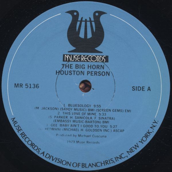 Houston Person - The Big Horn - LP