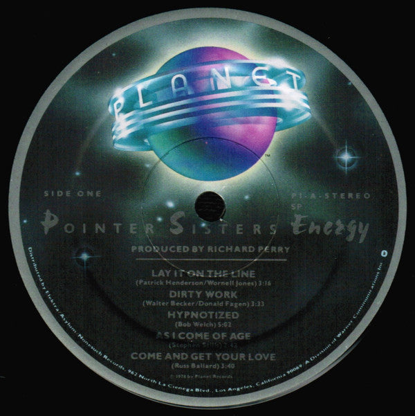 Pointer Sisters - Energy - LP