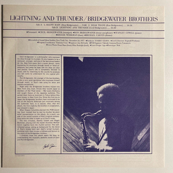 Bridgewater Brothers - Lightning And Thunder - LP
