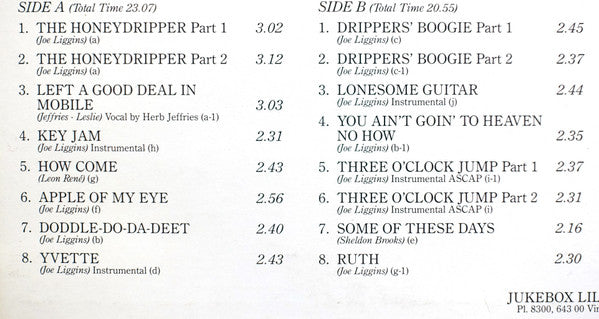 Joe Liggins - The Honeydripper - LP