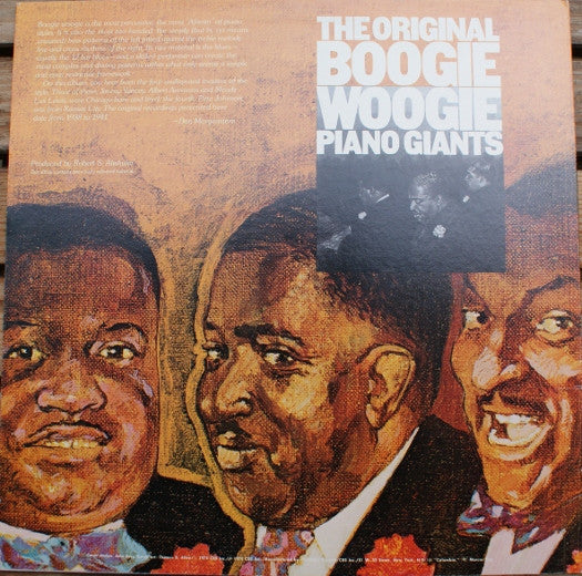 Various - The Original Boogie Woogie Piano Giants - LP