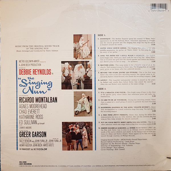 Debbie Reynolds - The Singing Nun (Music From The Original Sound Track) - LP