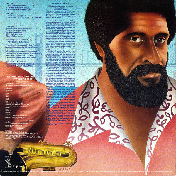 Sonny Rollins - There Will Never Be Another You - LP