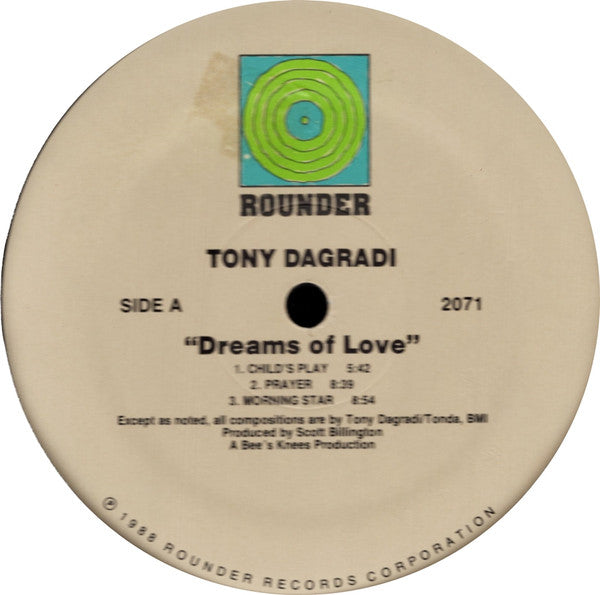 Tony Dagradi - Dreams Of Love - LP
