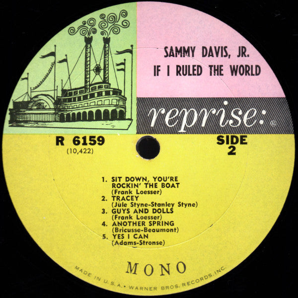 Sammy Davis Jr. - If I Ruled The World (And Other Broadway Greats) - LP