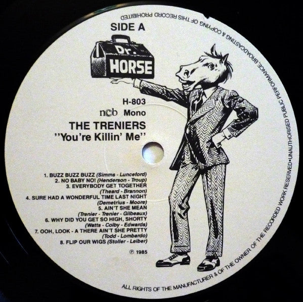 The Treniers With Milt Trenier - You're Killin' Me - LP