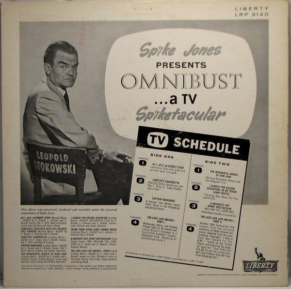 Spike Jones And The Band That Plays For Fun - Omnibust - LP