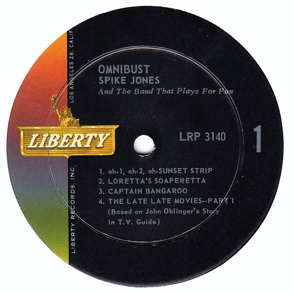 Spike Jones And The Band That Plays For Fun - Omnibust - LP