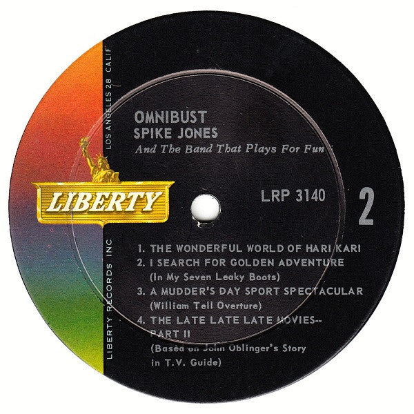 Spike Jones And The Band That Plays For Fun - Omnibust - LP