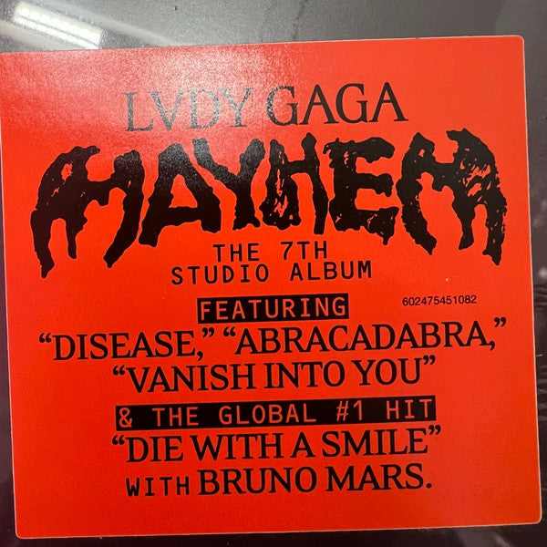 Lady Gaga - Mayhem - LP
