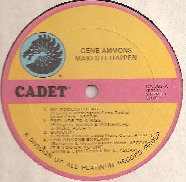 Gene Ammons - Makes It Happen - LP